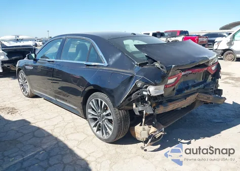 2017 Lincoln Continental Reserve z USA, uszkodzony, nr VIN 1LN6L9NP2H5636618